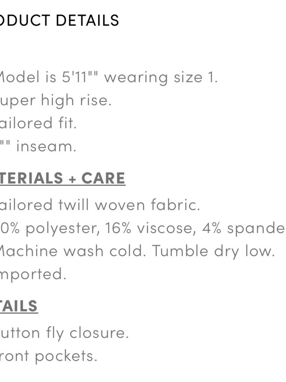 Torrid Super High-Rise Tailored Short - Picture 9 of 9